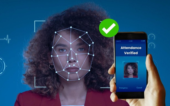 AI facial recognition with identity mesh and verified attendance